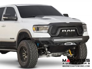 Dodge Ram Rebel Stealth Fighter Winch Front Bumper w/ Sensors